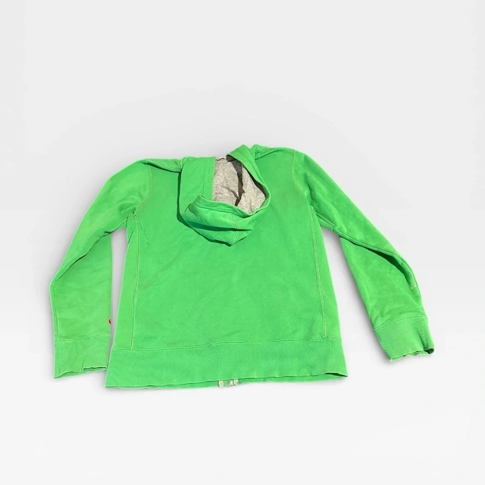 Nike Vintage Kids Green Zip Up Hoodie